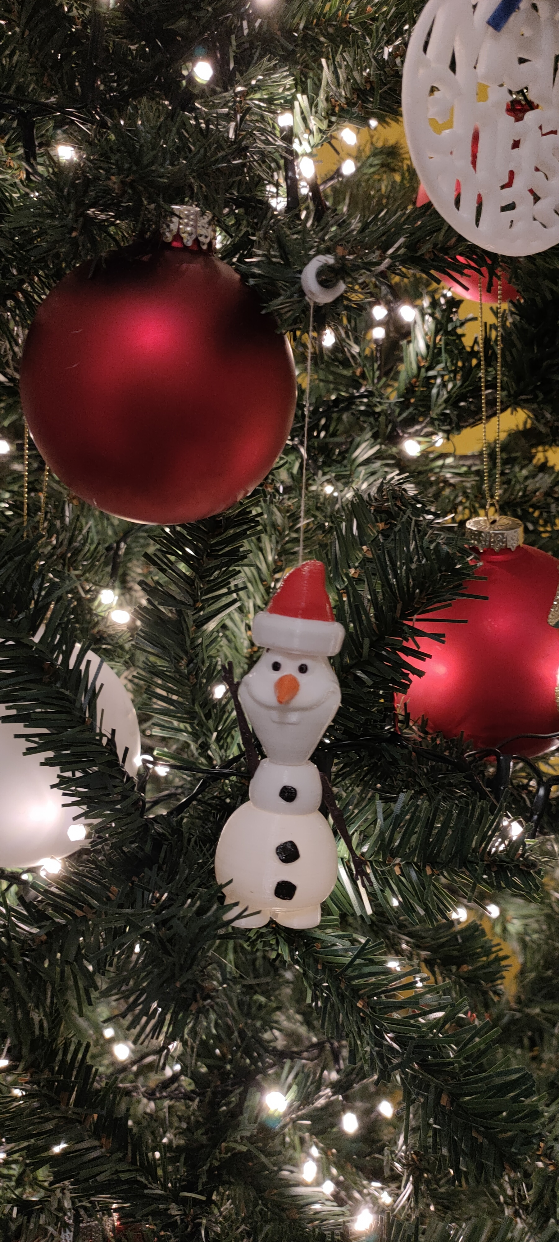 Miniatura 6 do modelo 3D Hung Christmas Olaf