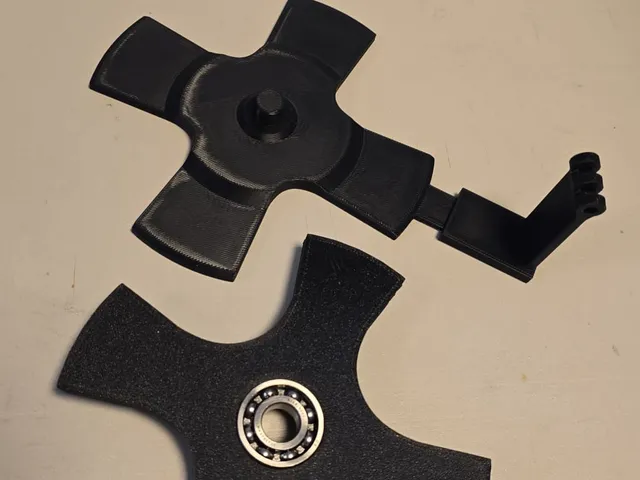 Spoolholder Horizontal with Metal-Bearing