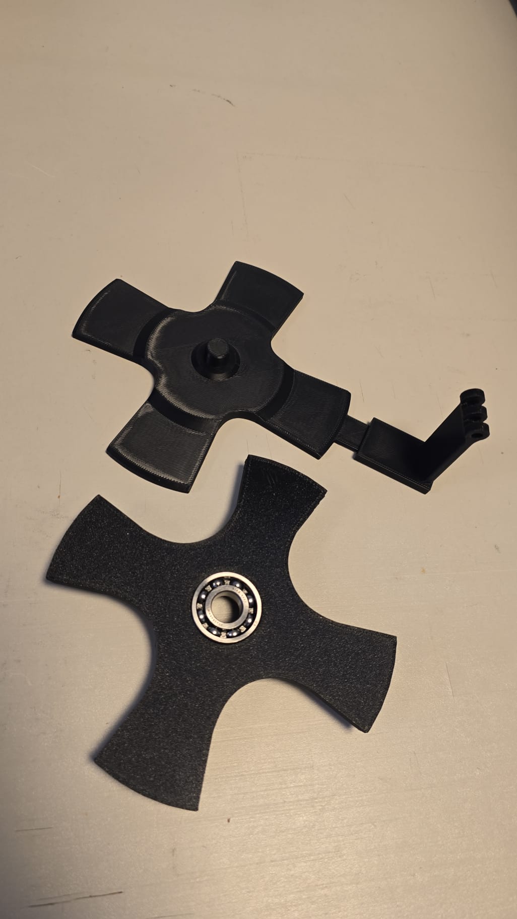 Spoolholder Horizontal with Metal-Bearing