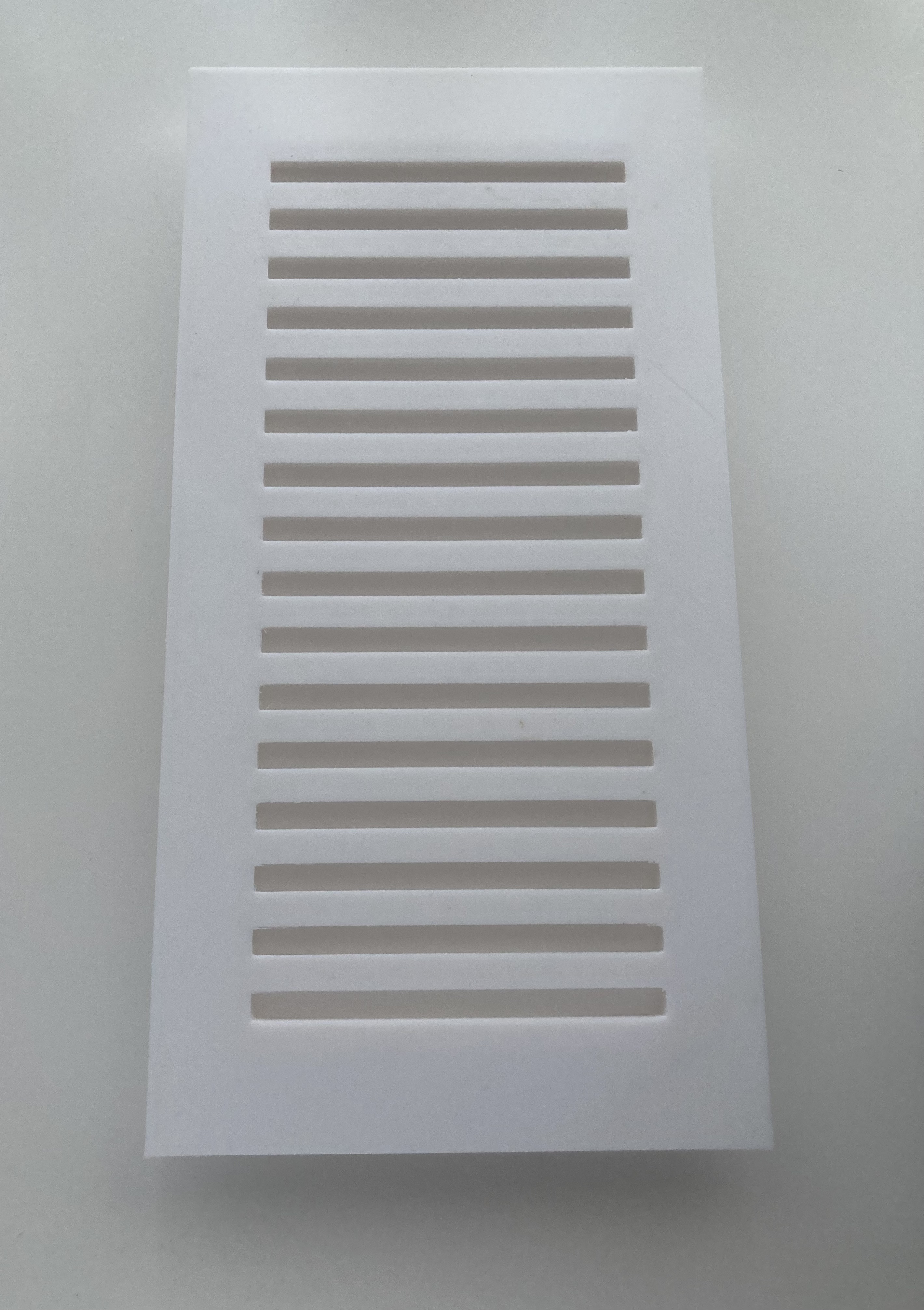 Air ventilation grid grille vertical rectangular rejilla ventilacion