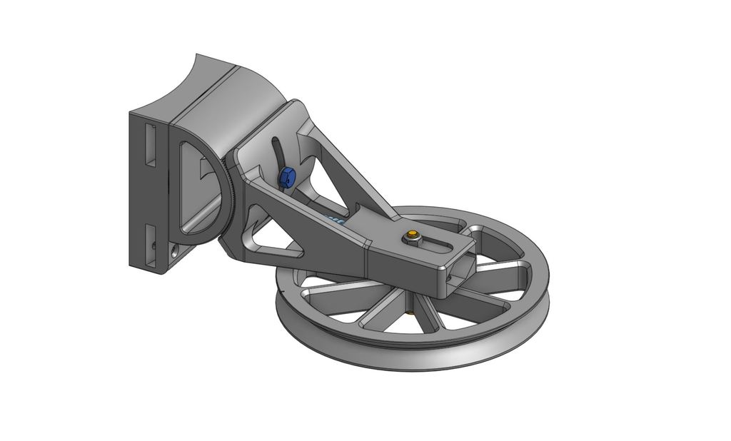 Motorized Axworthy/Flying Ghost Pulley System by Robagon3D Download free STL model