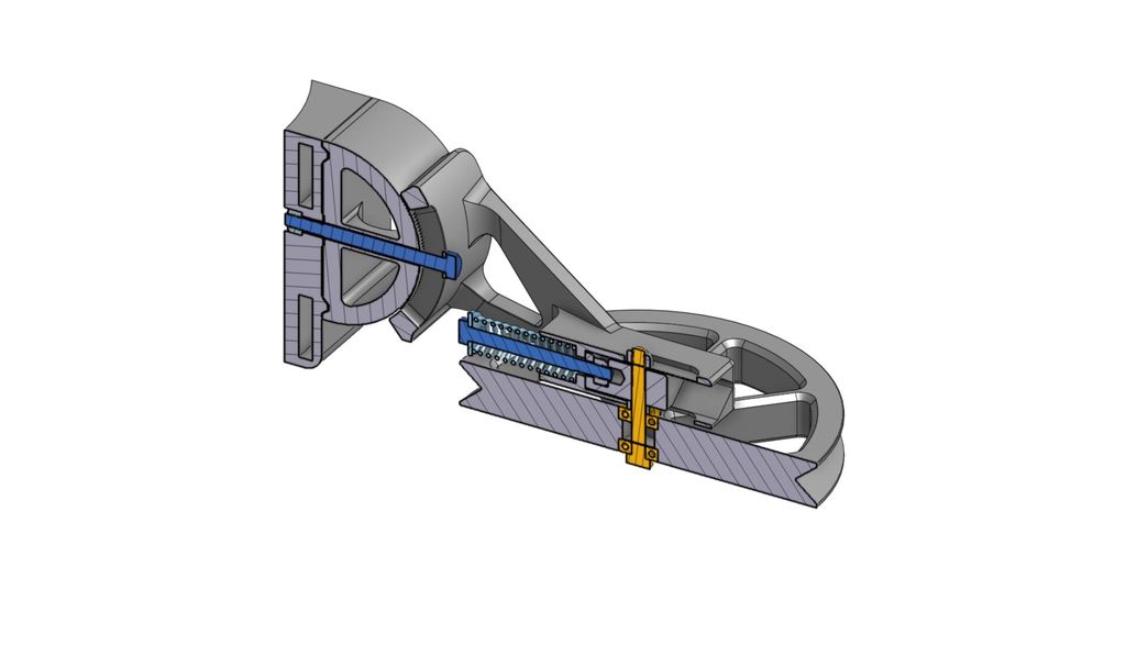 Motorized Axworthy/Flying Ghost Pulley System by Robagon3D Download free STL model