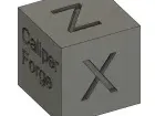 Caliper Forge Calibration Cube