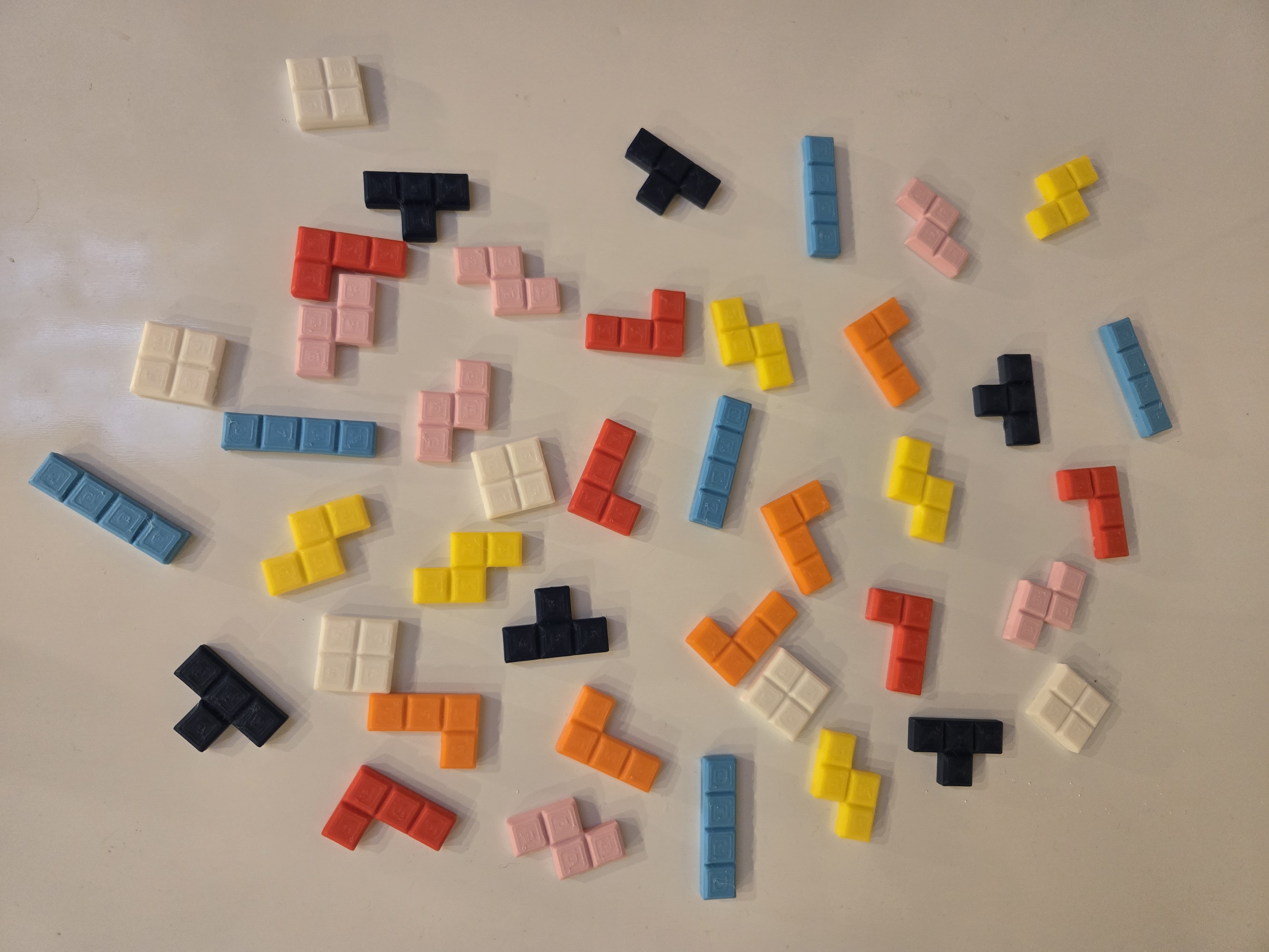 Tetris Fridge Magnets 5x3 magnets