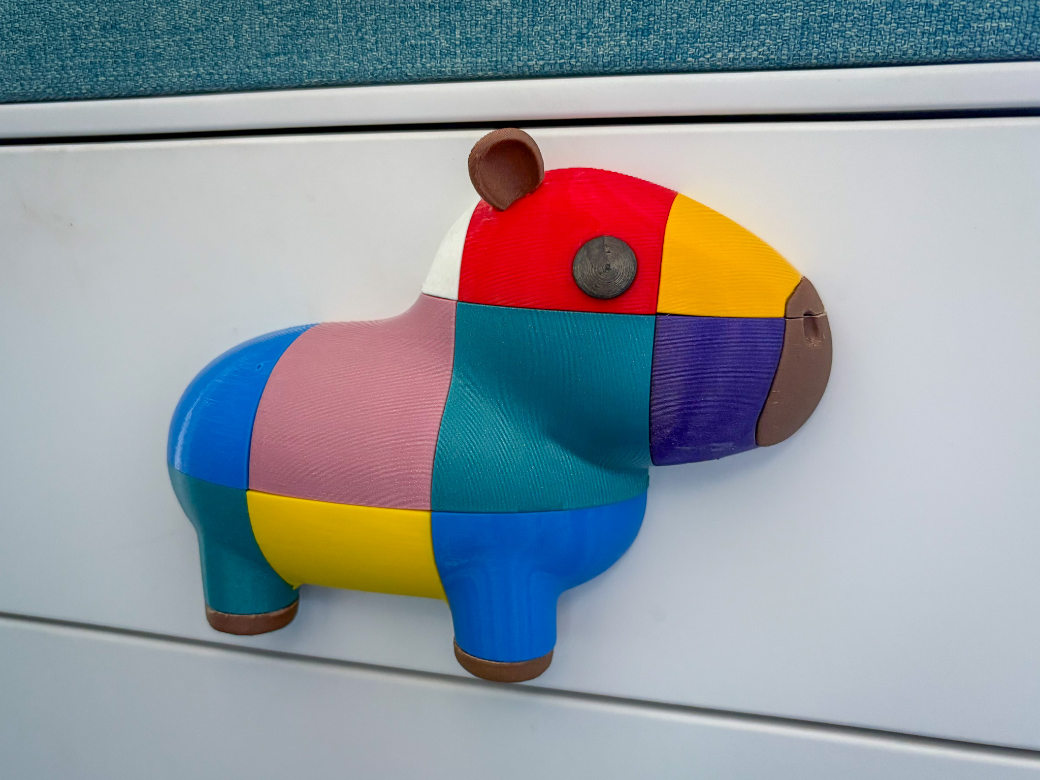 Miniatura 3 do modelo 3D Capybara Cubes