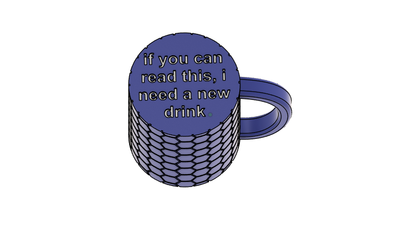 Miniatura 4 do modelo 3D Drinking cup / can holder