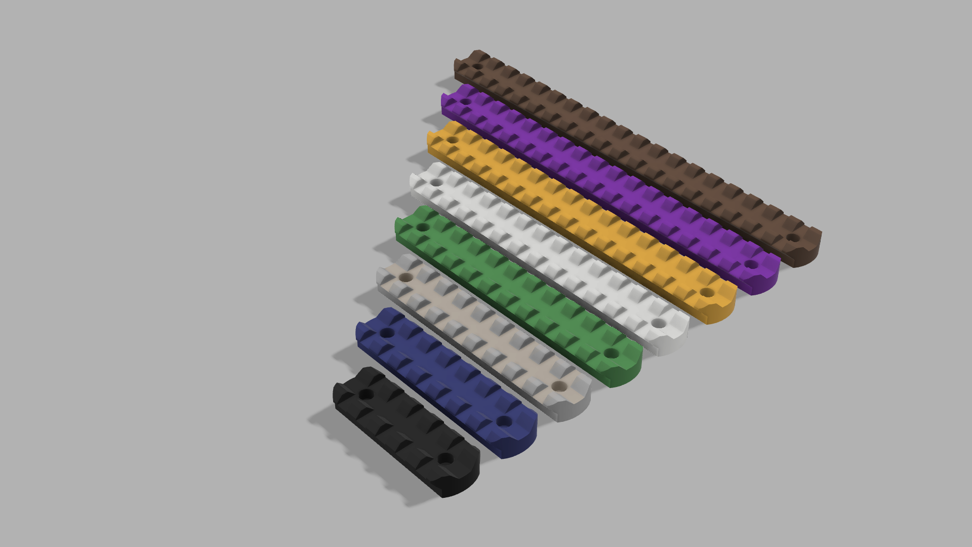 Picatinny rails