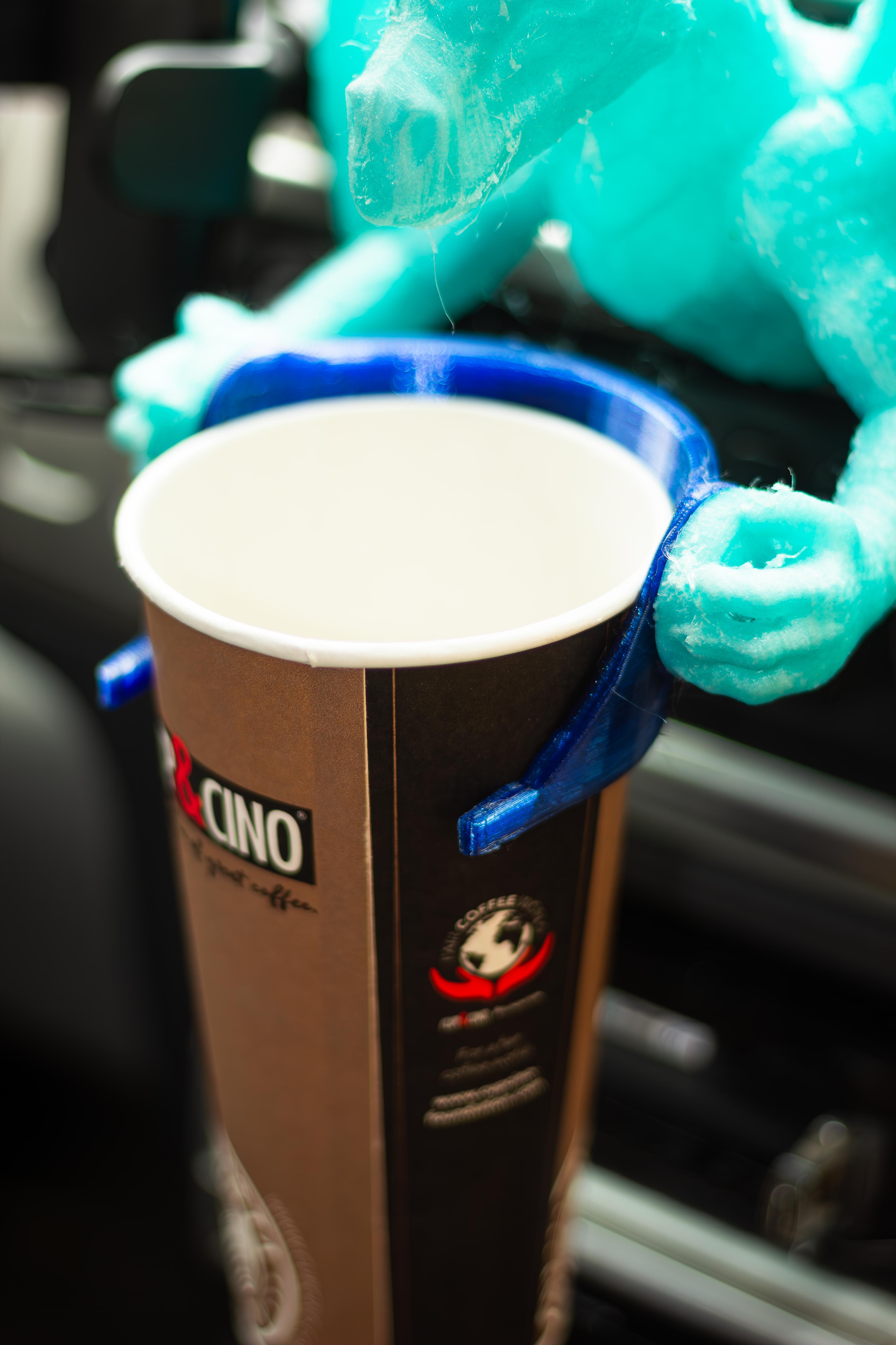 Coffee cup holder for Toilet Paper Dragon (by Kimbolt)