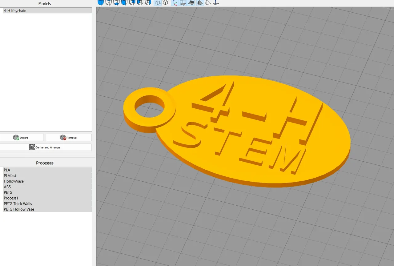 4h club keychain by plexi download free stl model printables