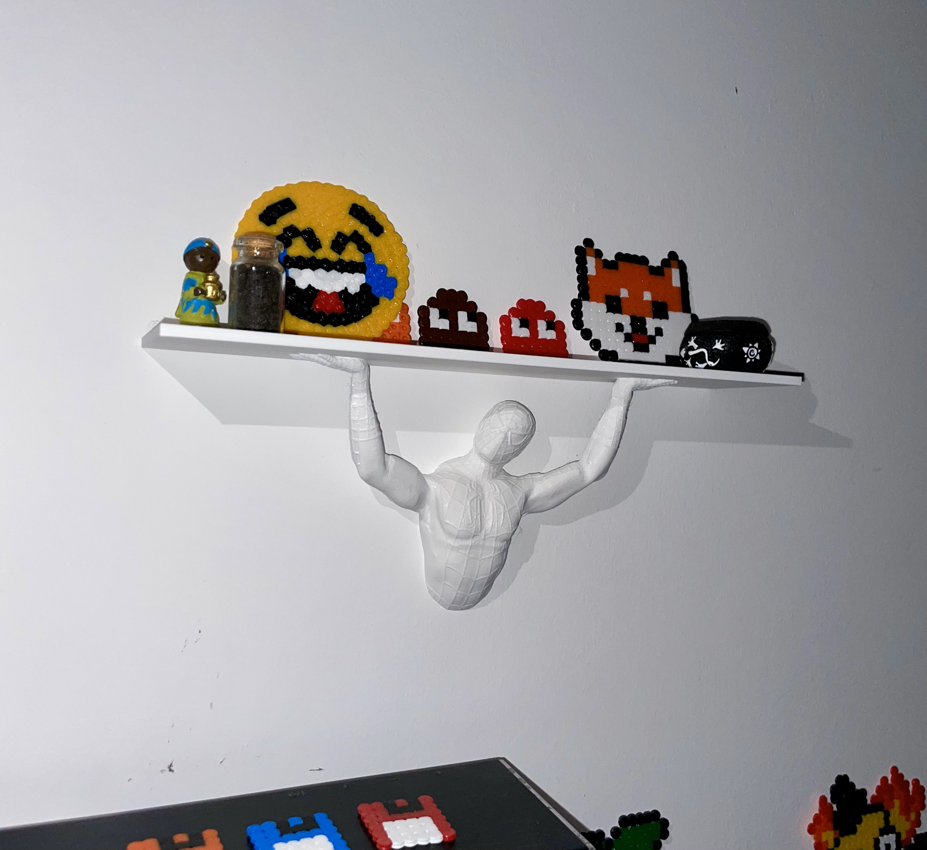 Spidey shelf