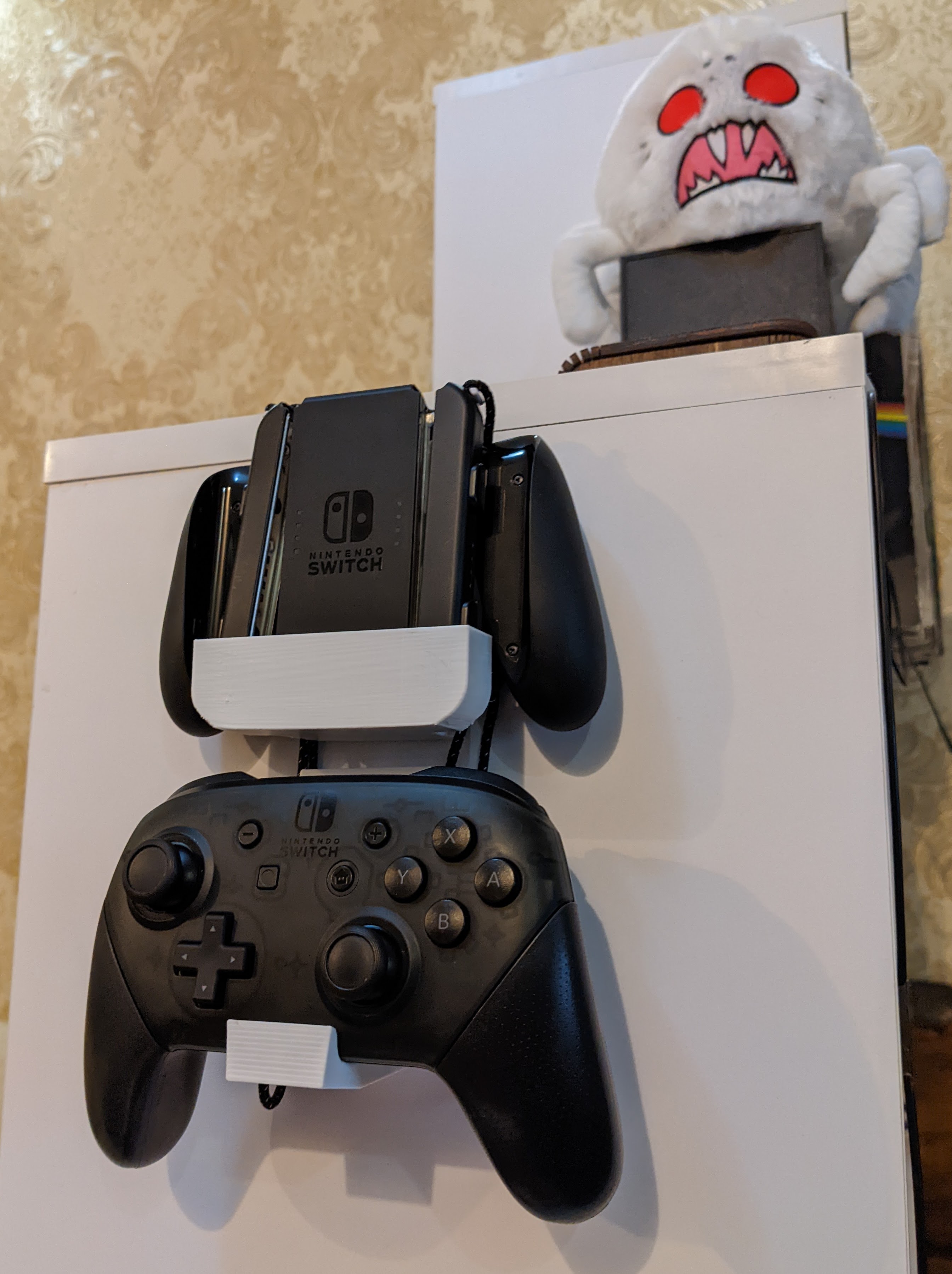 Miniatura 2 do modelo 3D Controller mounts for Nintendo Switch