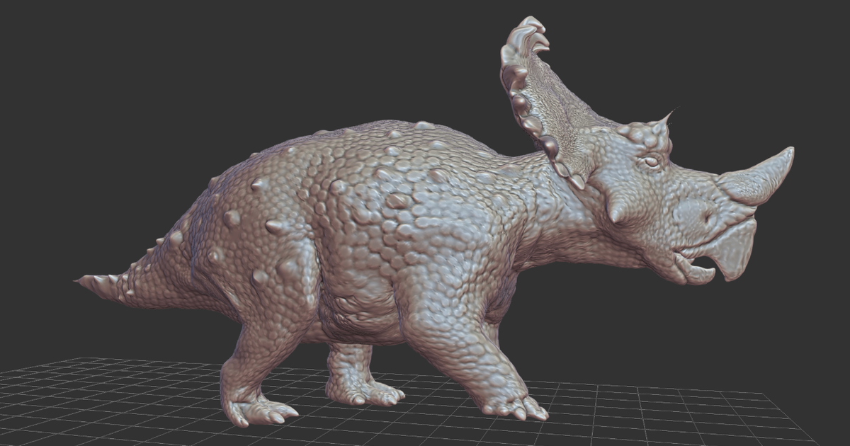 Sinoceratops by Pan Wołodyjowski | Download free STL model | Printables.com