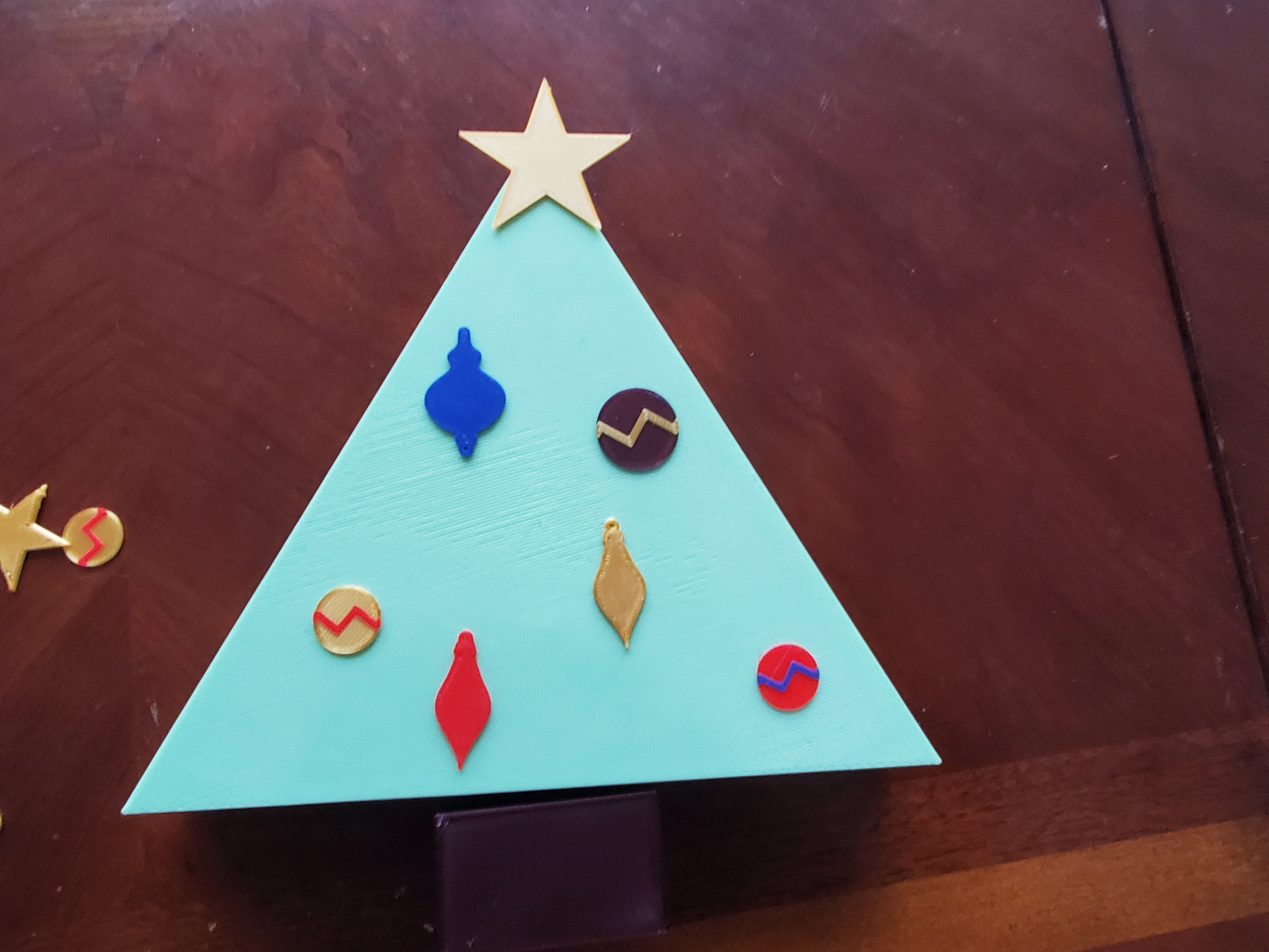 Christmas Tree Shaped Gift Box