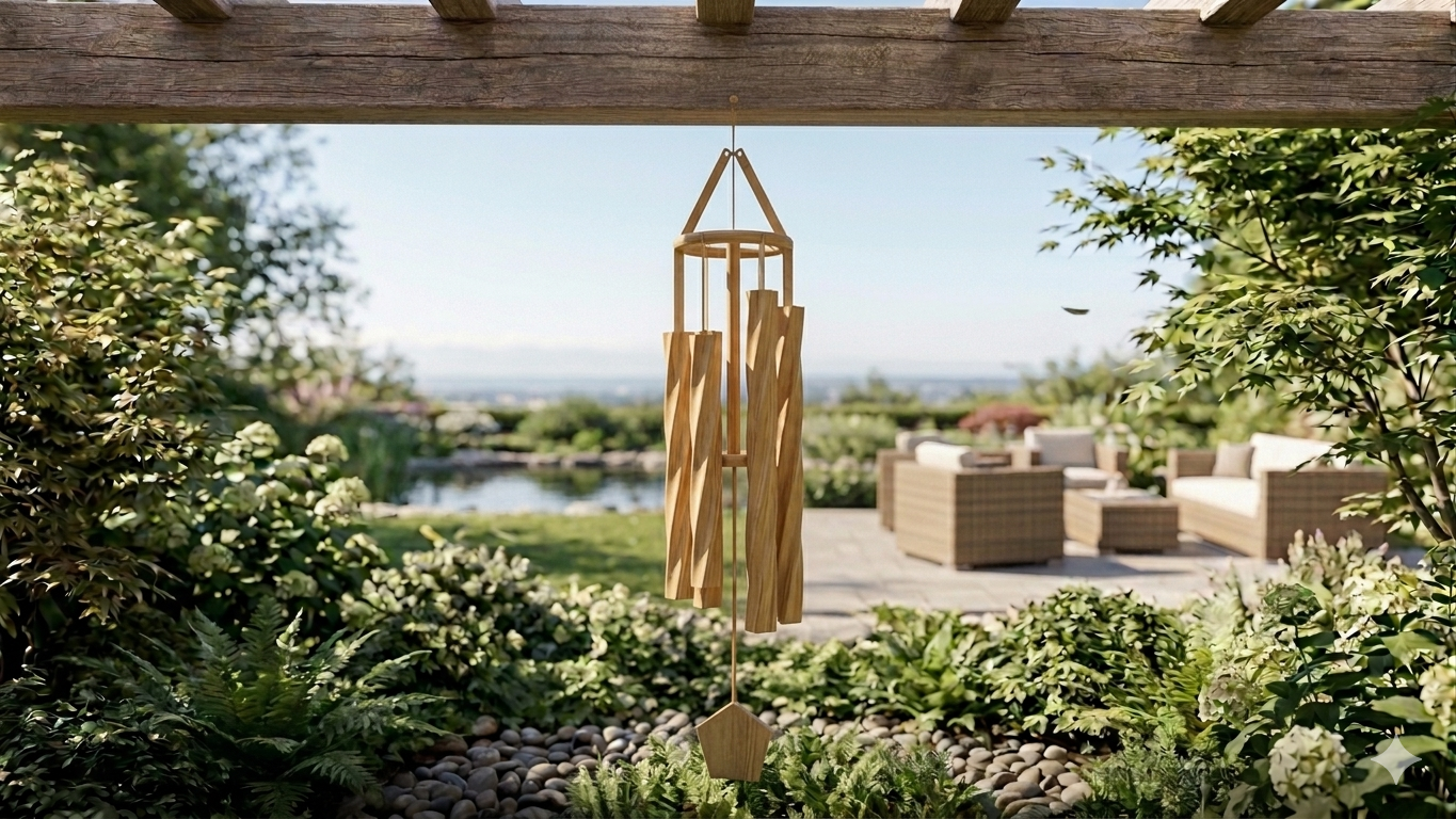 Spiral Helix Chime (Print-in-Place)