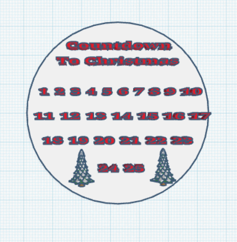 countdown to Christmas