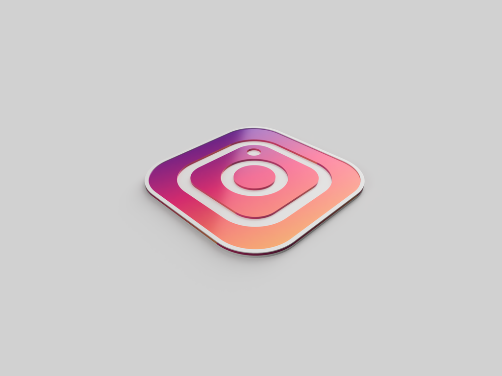 Instagram drinks coaster