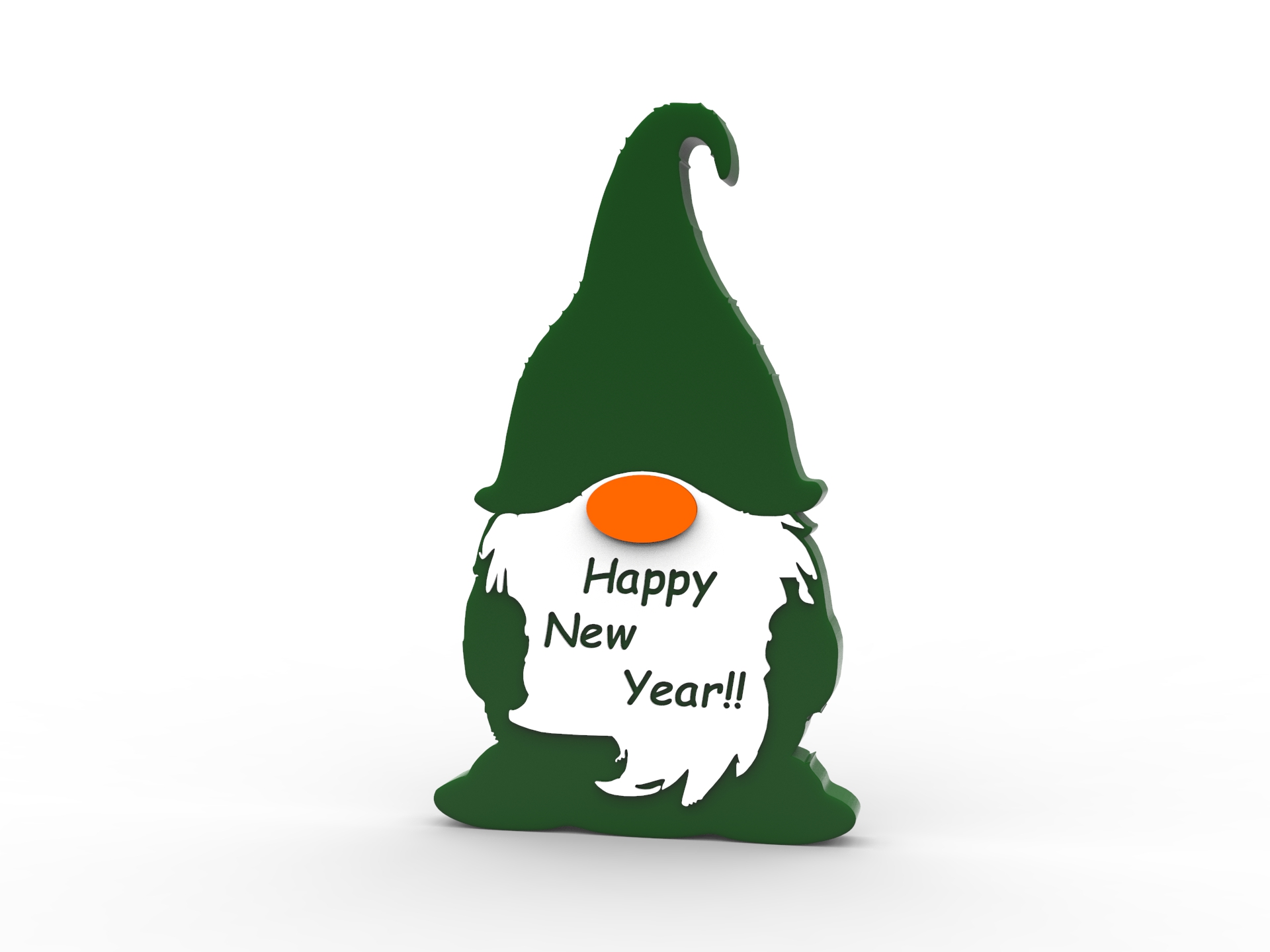 Happy new year gnome