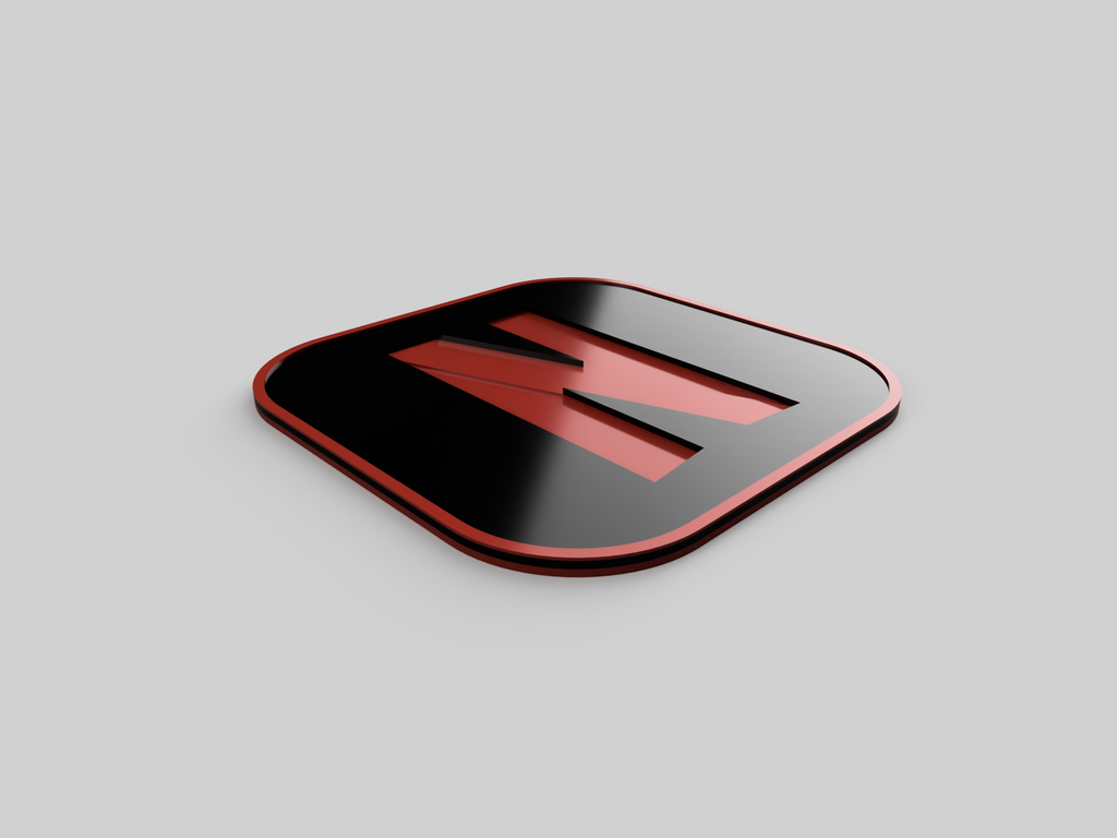 Netflix drinks coaster