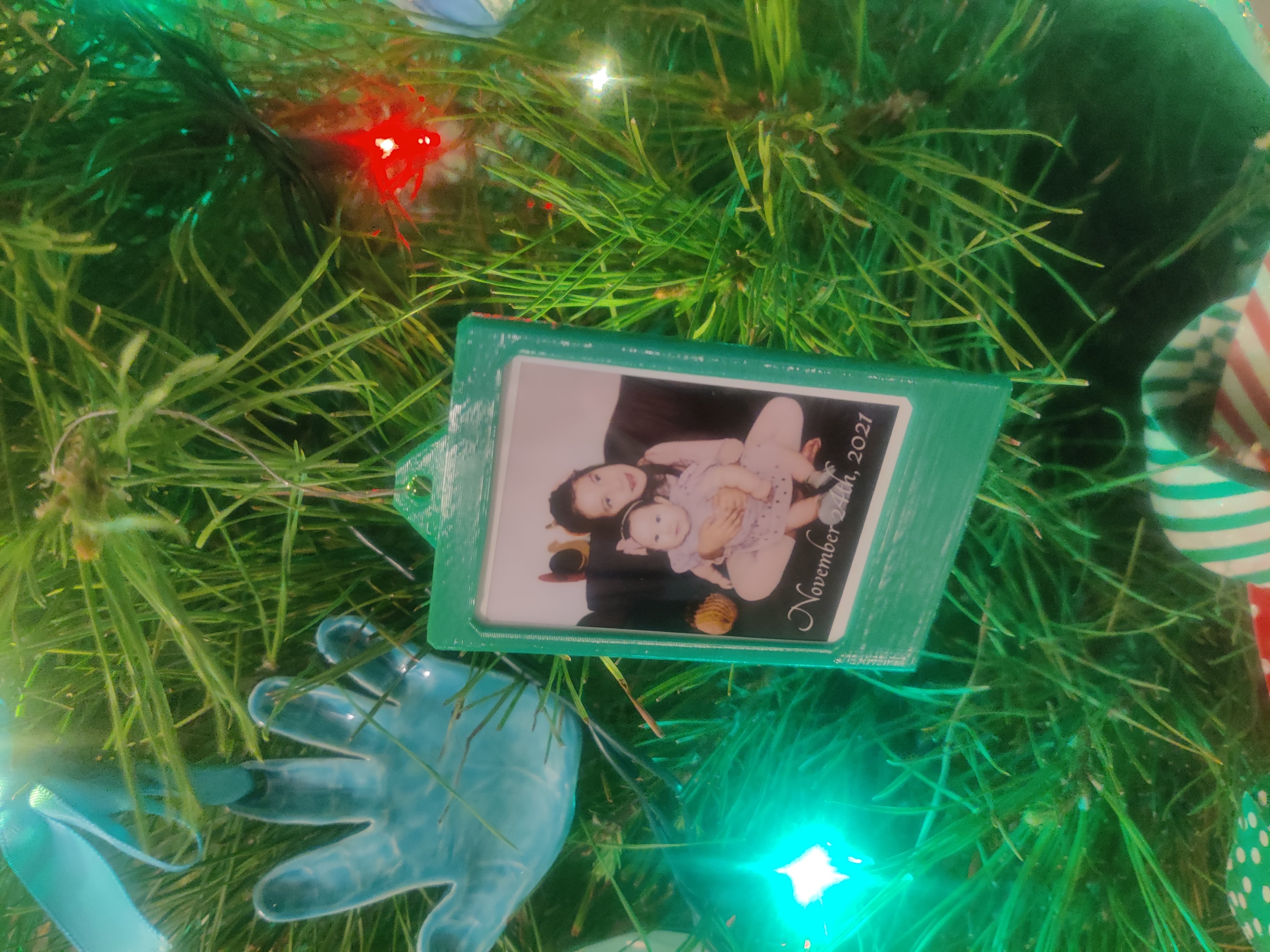Instax Mini Photo Frame Tree Ornament