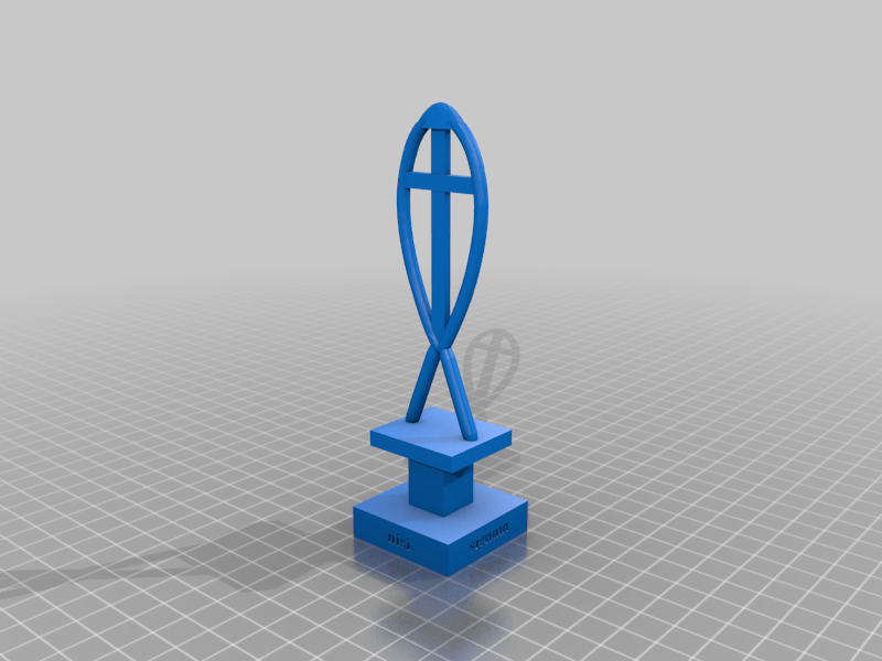 Miniatura 5 do modelo 3D Cross-Ichthys Jonah