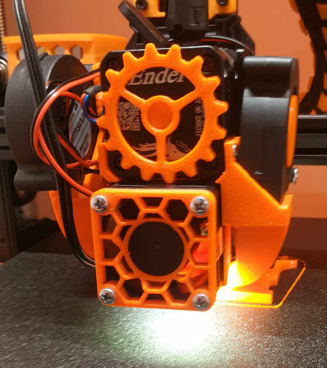 Ender 3 v3 se improved cooling system by zdrapek download free stl