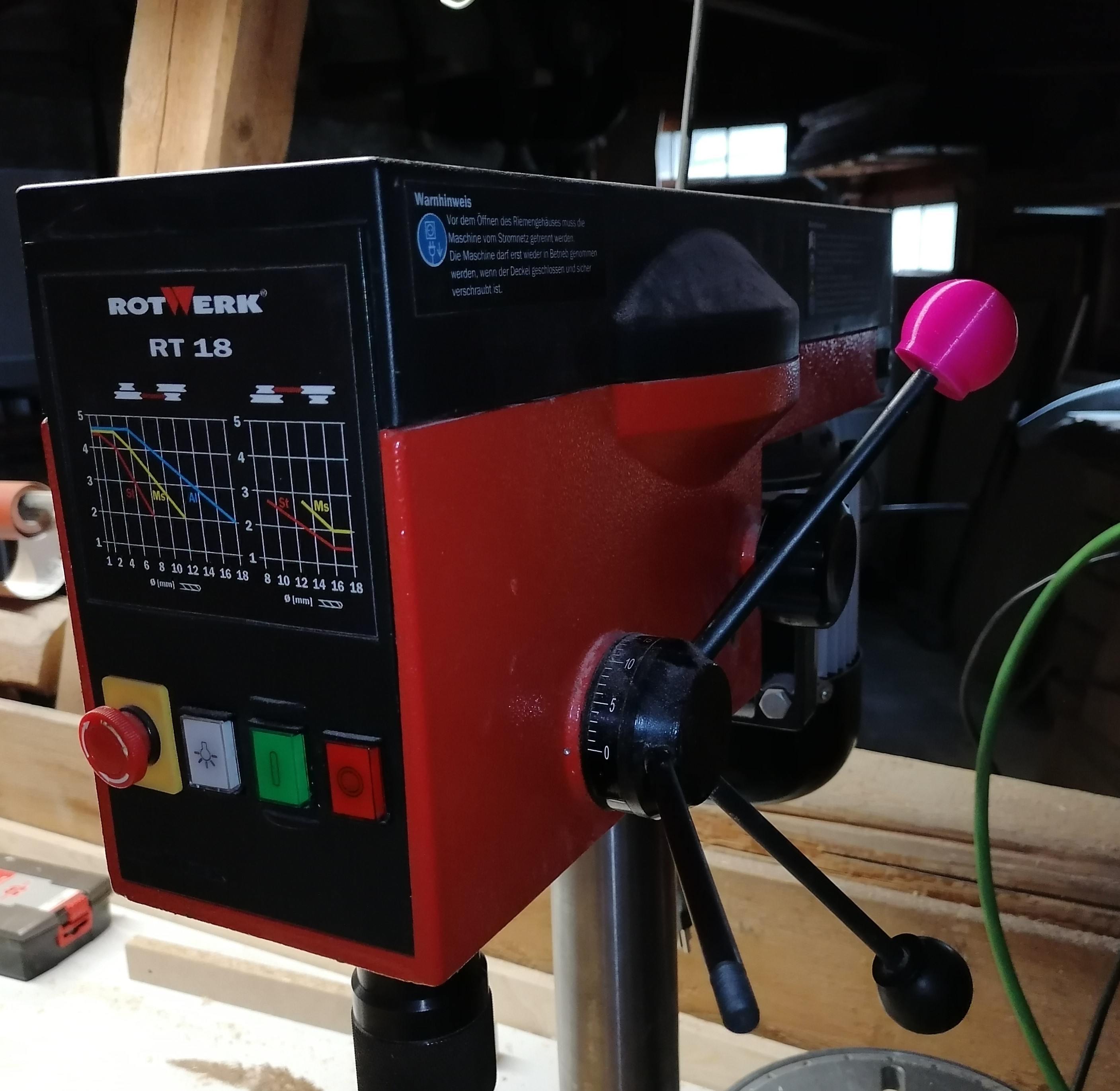 Bouton Rotwerk RT 18