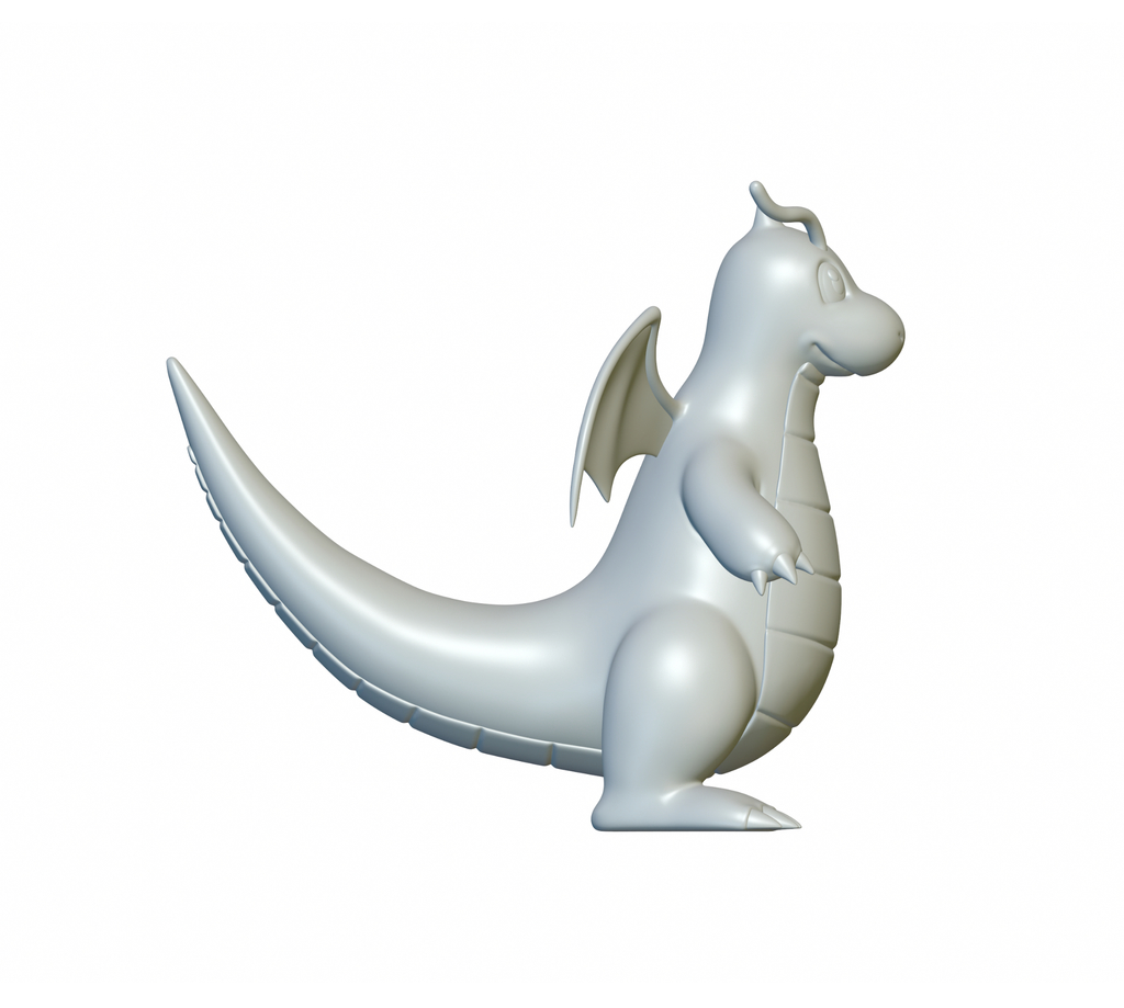 Pokemon Dragonite #149 - Optimized for 3D Printing por 3Dprint1UP ...