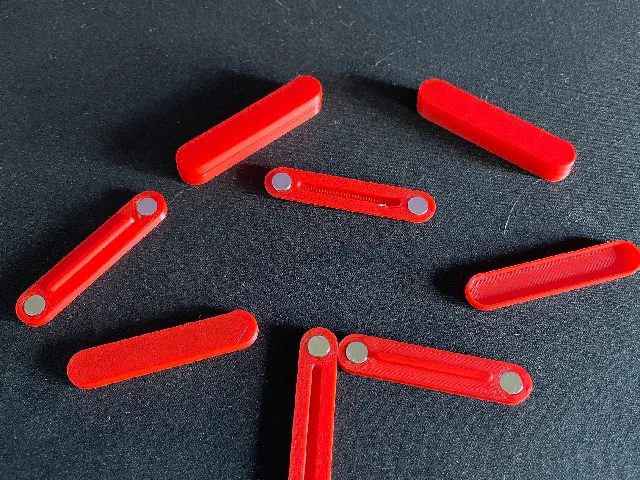 Mosquito net magnets