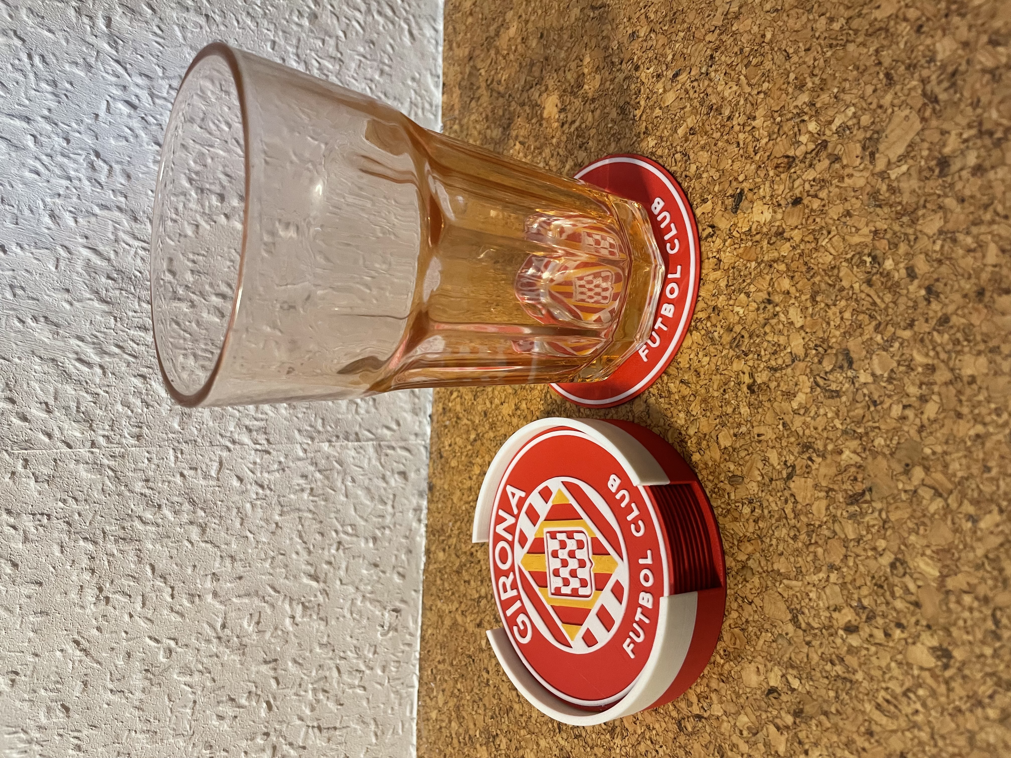 FC Girona Untersetzer mit Halter