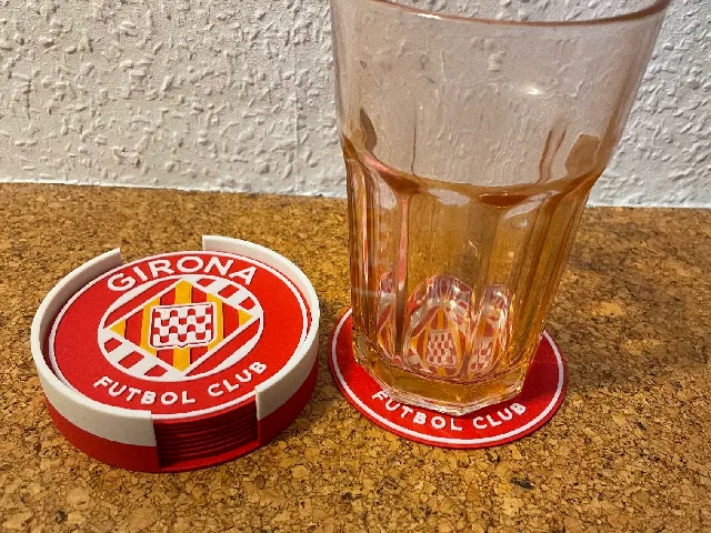 FC Girona Untersetzer mit Halter