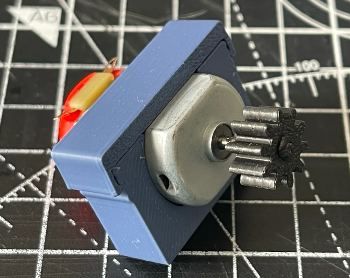 DC motor support mount by Mattia Fiorini | Download free STL model ...