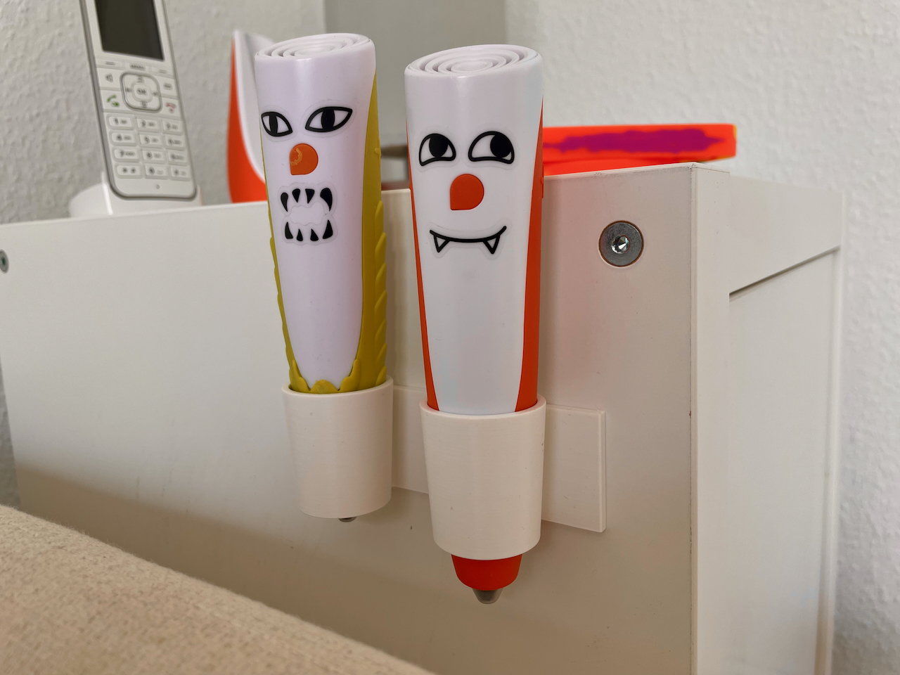Double - TipToi Pen holder for any kind of surface (more or less)