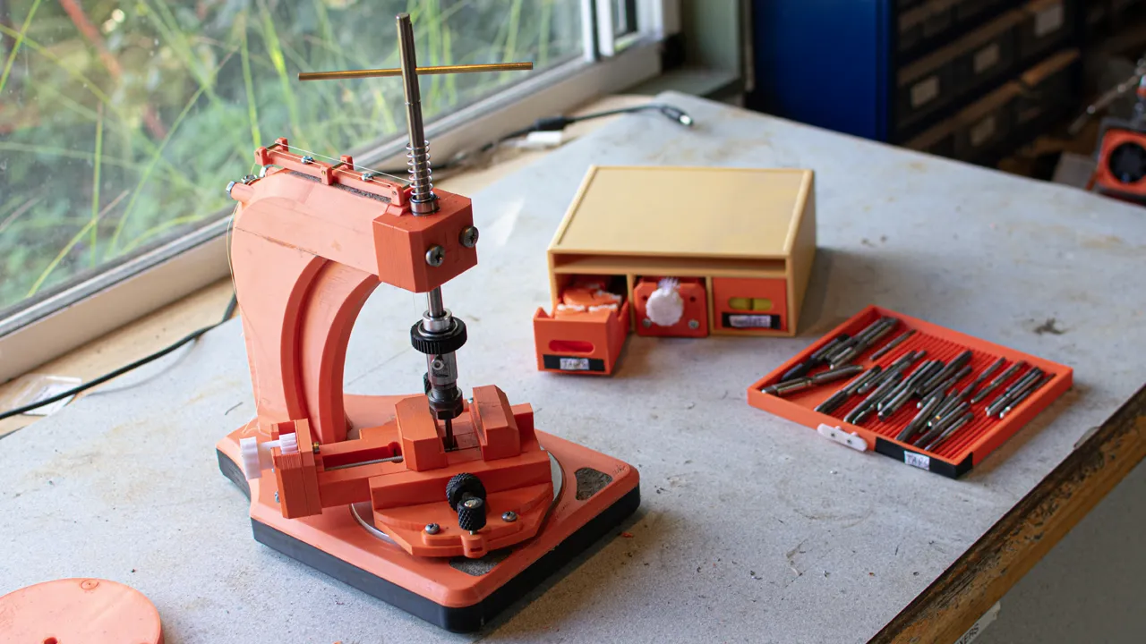 Model 4 Precision Tapping Arm by Chris Borge | Download free STL model ...