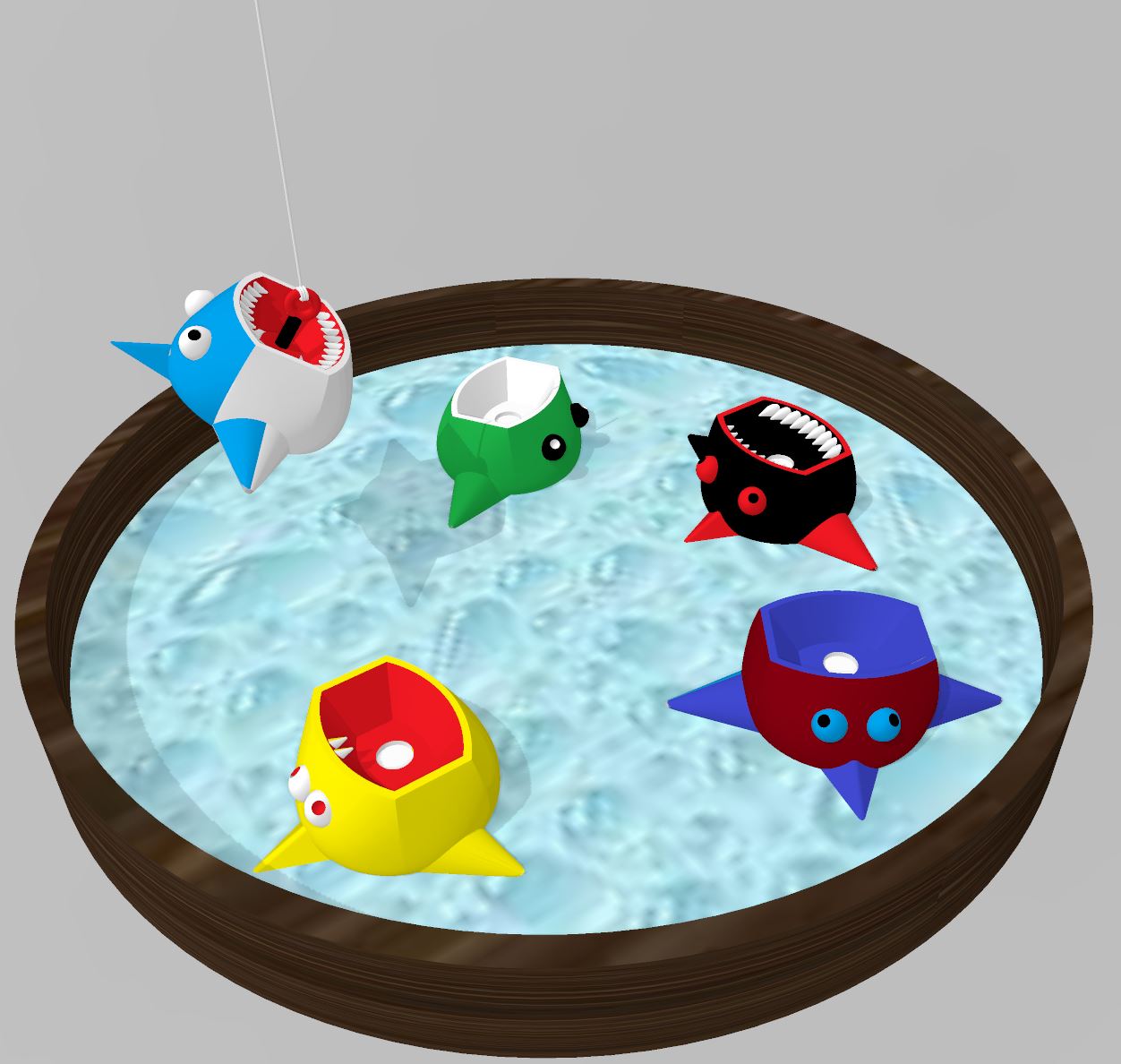 Magnetic Fish Game