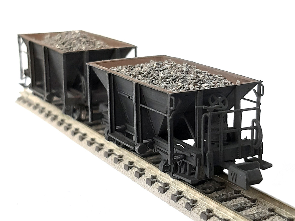 TTm 1000mm Schmalspur Schotterwagen der Südharz-Eisenbahn