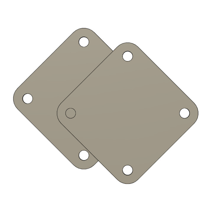 Ludwig Bass Drum Plates Hole Covers For Vintage Super Classic Vistalite ludwig-bass-drum-plates-hole-covers-for-vintage-super-classic-vistalite