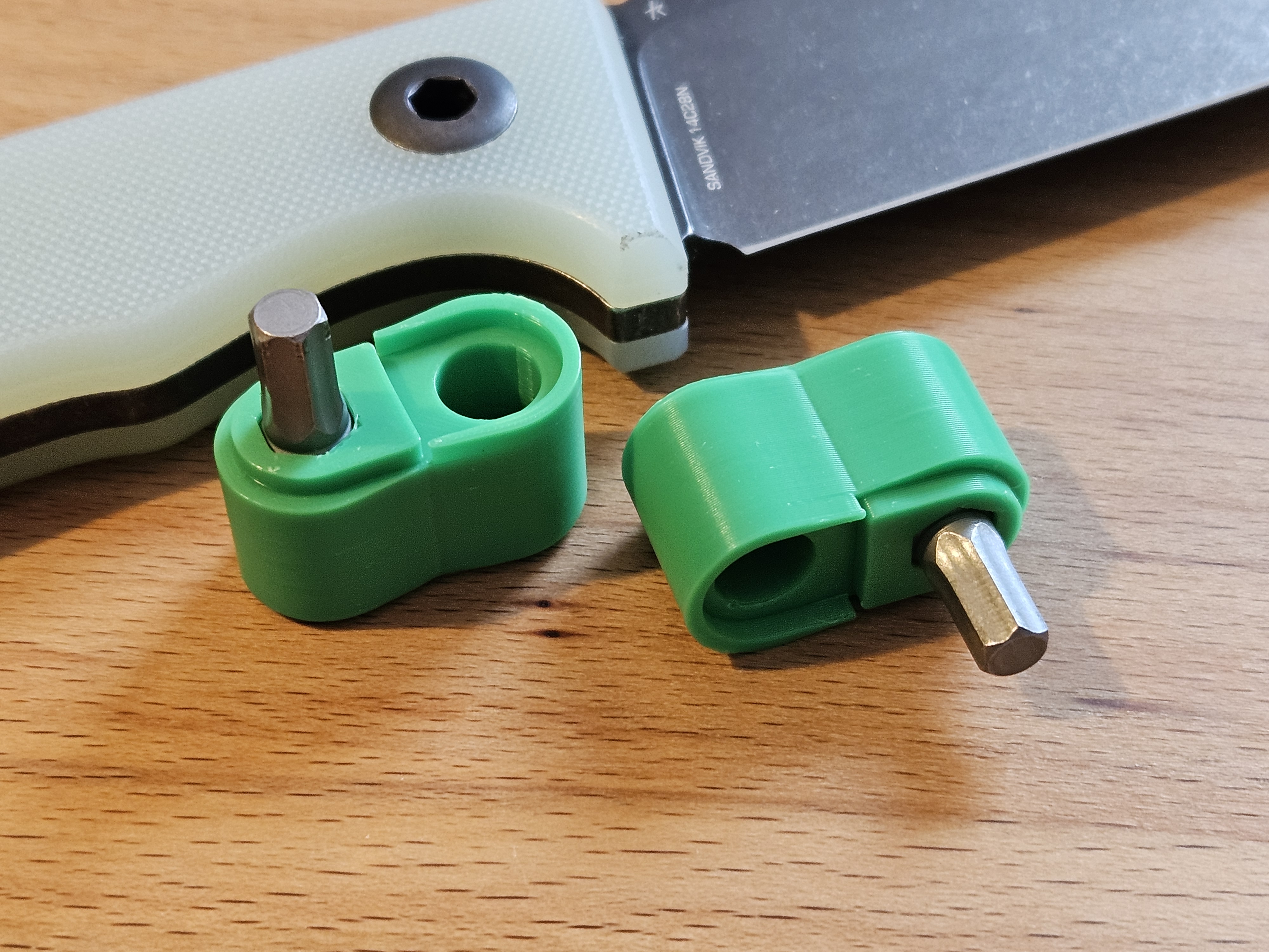 Miniatura 3 do modelo 3D Compact Dual Bit Holder