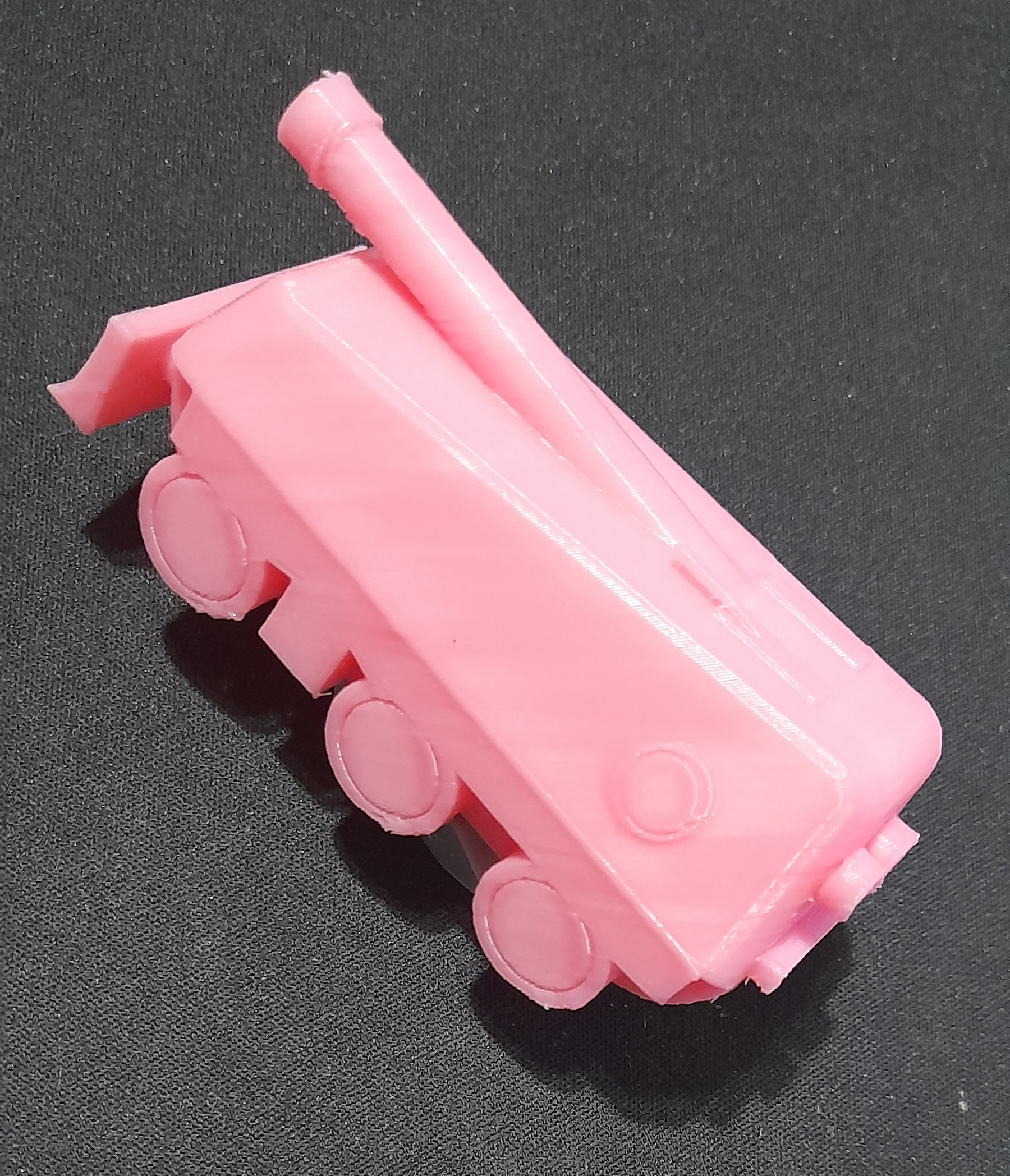 Model of tank.