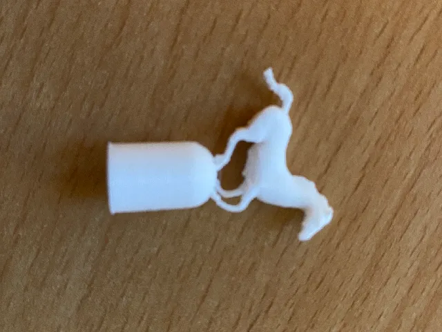 Apple Pen Cap with horse