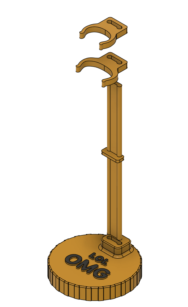 LOL OMG doll stand
