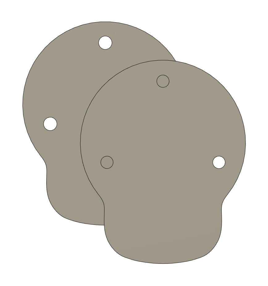 Sonor Force 3005 Bass Drum Plates/Hole Covers by Drum Stash Download