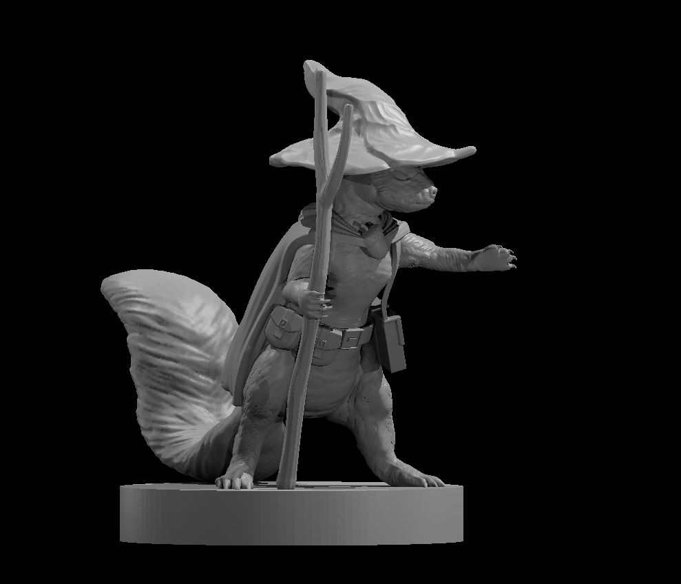Chirp Cleverwhisker the Squirrel Wizard