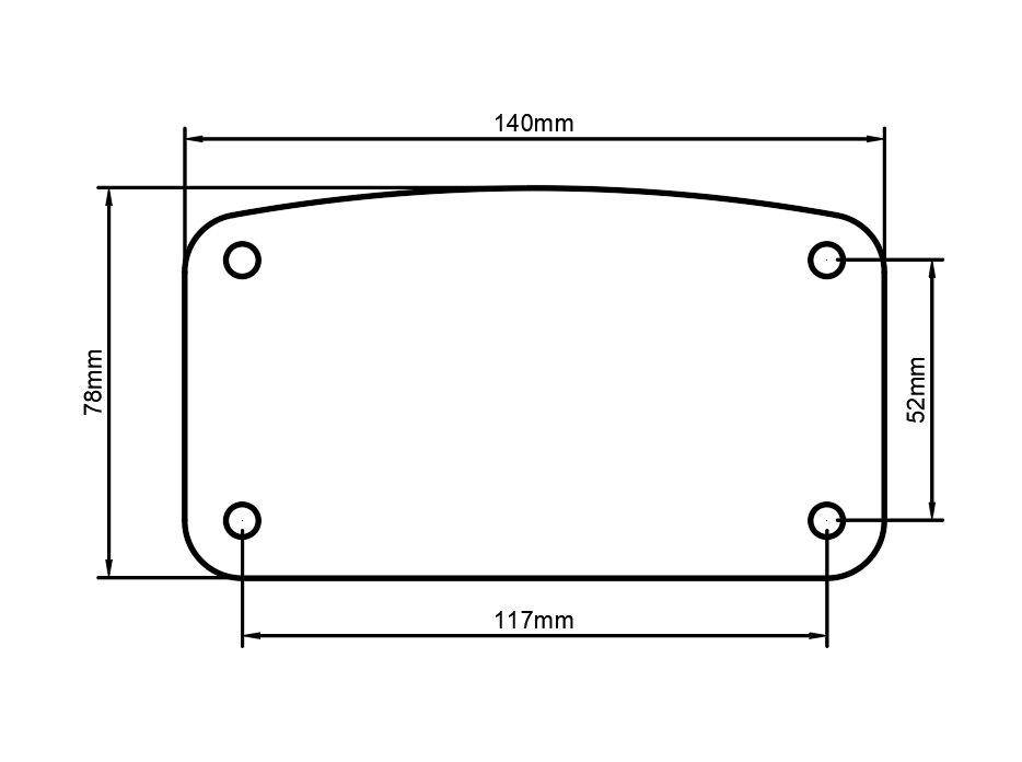 Pearl Session Series Bass Drum Plates/Hole Covers by Drum Stash