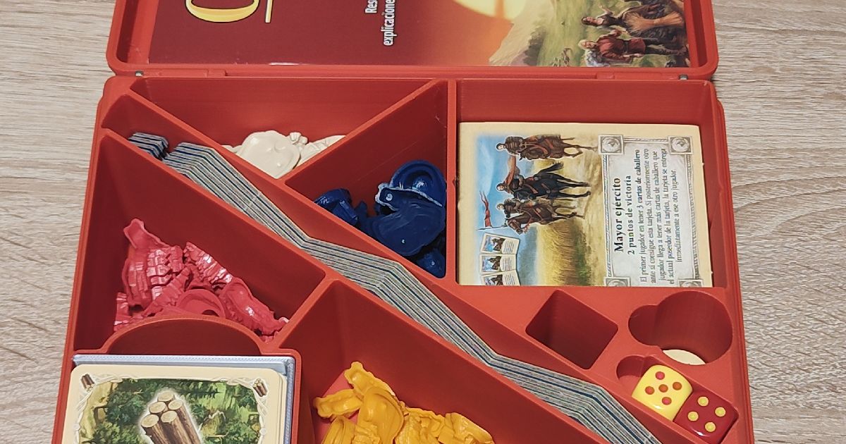 Catan Travel Box V2 by Herroc8 | Download free STL model | Printables.com