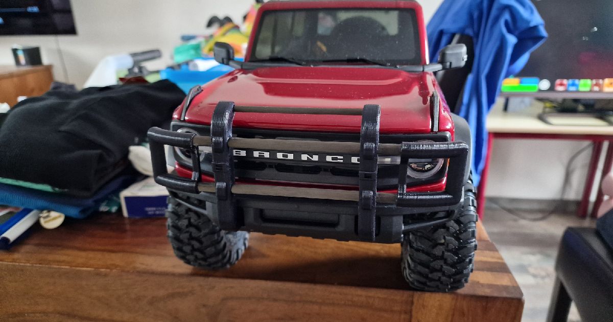 Bumper for the traxxas trx4 bronco 2021 by roykejoyke | Download free ...