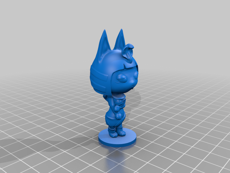 Ankha Animal Crossing by Prof Victor | Download free STL model ...