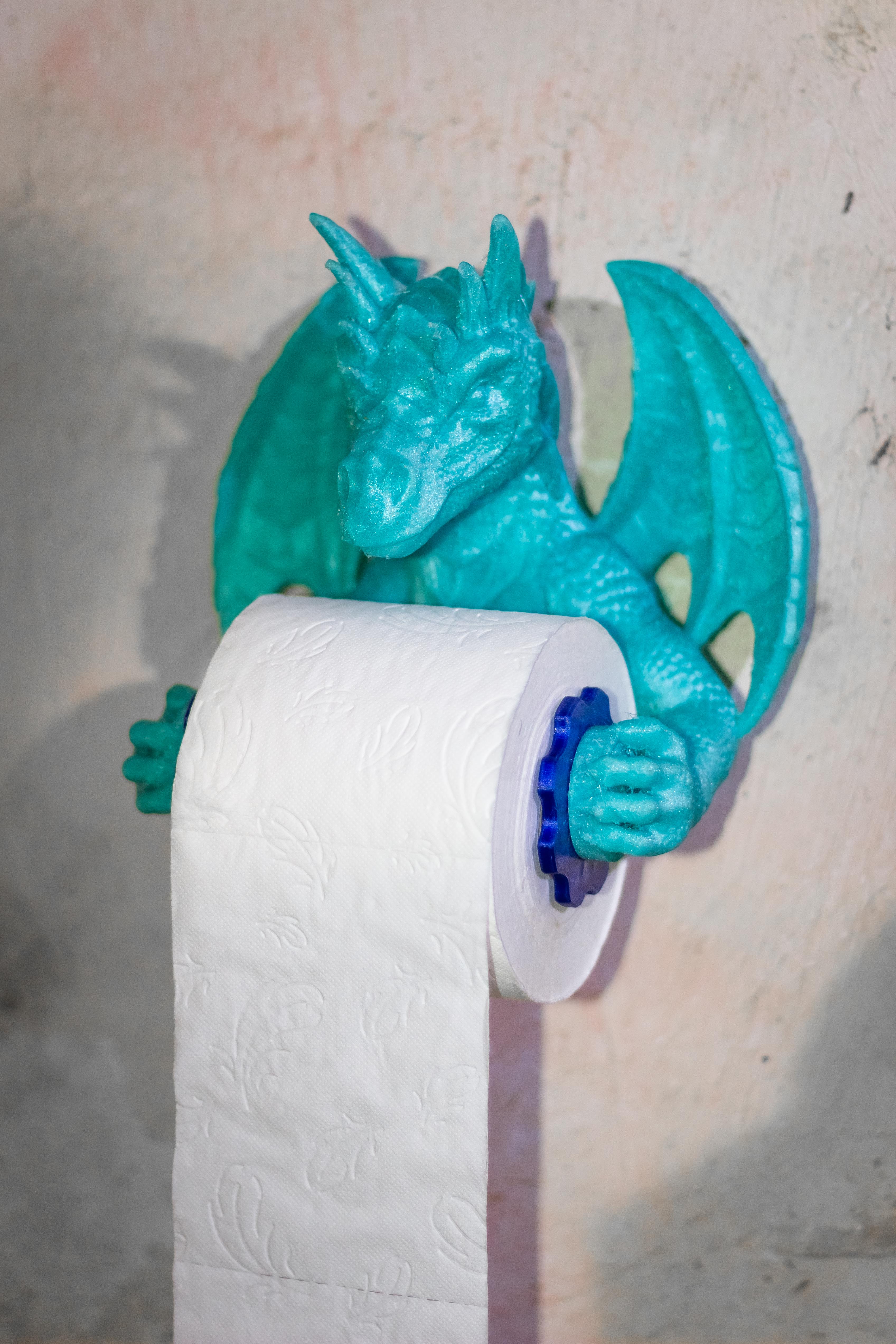 Bar for Toilet Paper Dragon (by Kimbolt)