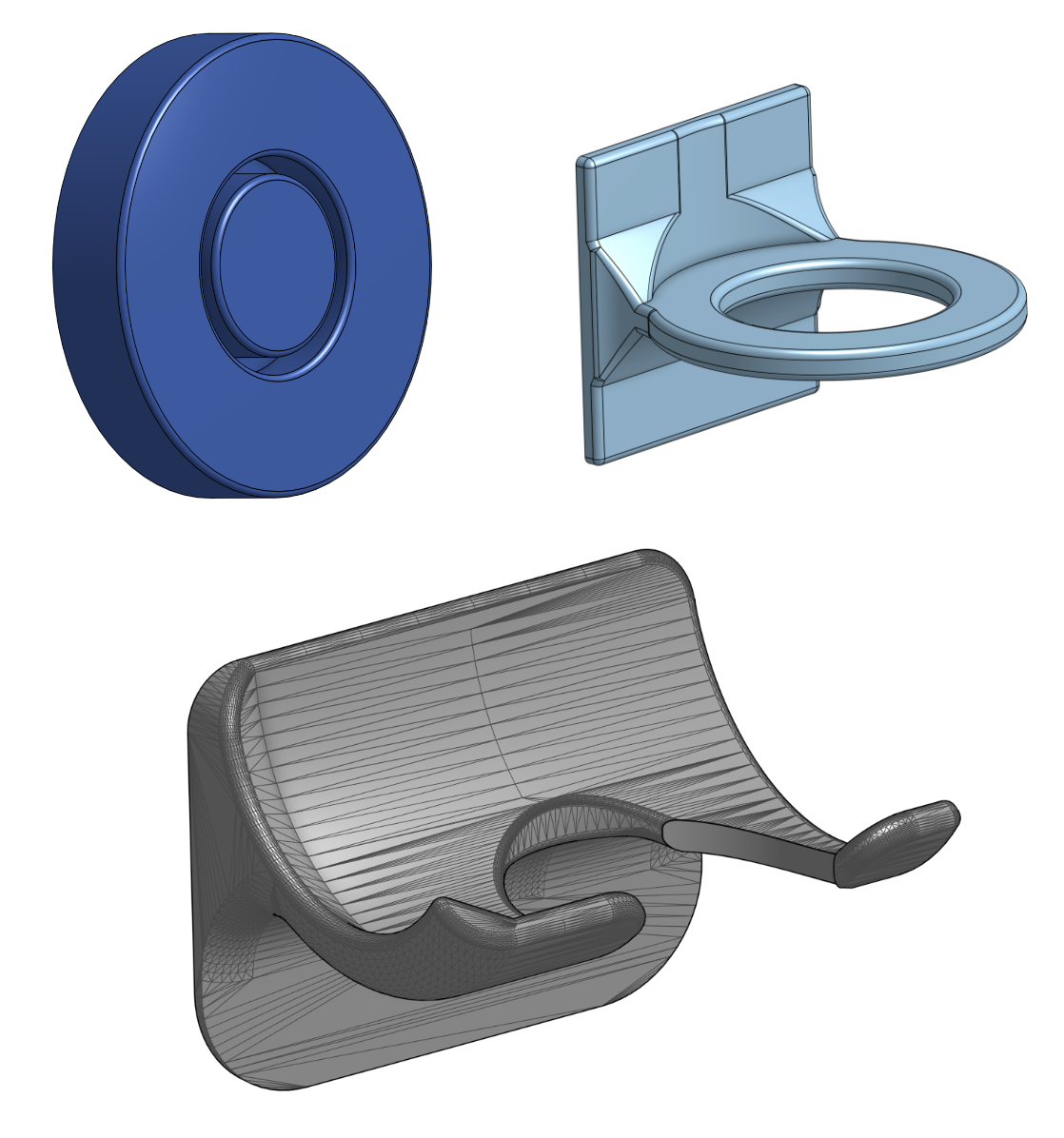 Ultimate Dyson Hair Dryer Wall Accessory Mount Set