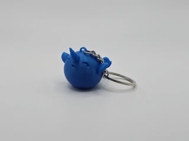 Cute Narwhal Keychain (Remix)