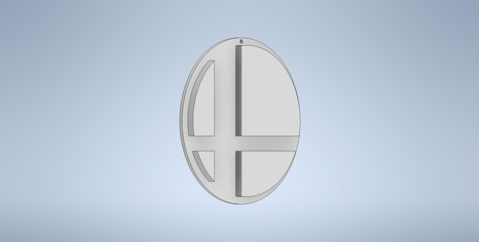 Super Smash Bros Keychain